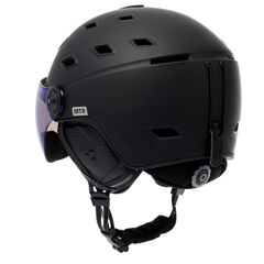 METEOR kask narciarski z regulacją rozmiaru Meteor Glide czarny, Kolor: czarny, Waga: 0.5, Rozmiar: 58-61, 4 zdjęcie
