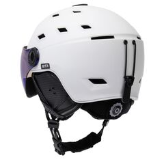 METEOR kask narciarski z regulacją rozmiaru Meteor Glide, Kolor: biały, Waga: 0.5, Rozmiar: 55-58, 3 zdjęcie
