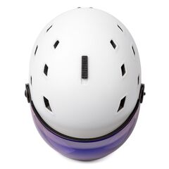 METEOR kask narciarski z regulacją rozmiaru Meteor Glide, Kolor: biały, Waga: 0.5, Rozmiar: 55-58, 4 zdjęcie