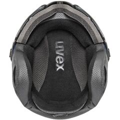 Kask narciarski UVEX Instinct Visor, Kolor: granatowy, Waga: 0.5, Rozmiar: 56-58, 6 zdjęcie