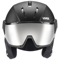 UVEX INSTINCT VISOR kask narciarski hardshell z goglami czarny, Kolor: czarny, Rozmiar: 53-56, 3 zdjęcie