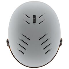 UVEX WANTED VISOR kask narciarski z technologią hardshell szary, Kolor: szary, Rozmiar: 56-58, 2 zdjęcie