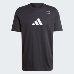 ADIDAS koszulka sportowa męska t-shirt treningowy Athletics IY5062 czarna, Kolor: czarny, Waga: 0.2, Rozmiar: XL