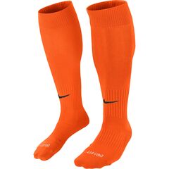 NIKE Getry piłkarskie Classic II Cush OTC SX5728 816 pomarańczowe, Kolor: pomarańczowy, Rozmiar: 34-38