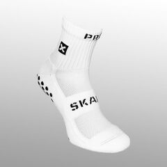PROSKARY skarpety sportowe antypoślizgowe stópki za kostki Comfort białe, Kolor: biały, Rozmiar: 41-45