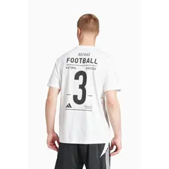 ADIDAS t-shirt sportowy męski koszulka treningowa IY8332 biała, Kolor: biały, Waga: 0.15, Rozmiar: 2XL, 2 zdjęcie