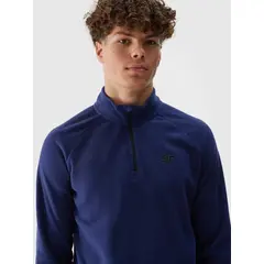 4F bluza polarowa męska M044 granatowa, Kolor: granatowy, Rozmiar: S