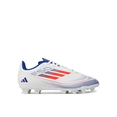 ADIDAS buty dziecięce do piłki nożnej lanki IF1382 F50 BLUB białe, Kolor: biały, Waga: 0.4, Rozmiar: 28.5