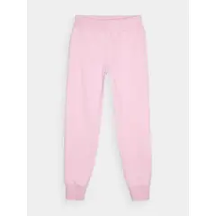 4F spodnie damskie dresowe bawełniane F0946 różowe, Kolor: różowy, Rozmiar: XL, 4 zdjęcie