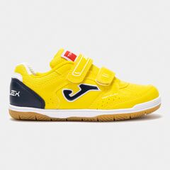 JOMA TOP FLEX buty piłkarskie dla dzieci na rzepy TPJ2528INV, Kolor: żółty, Waga: 0.4, Rozmiar: 35