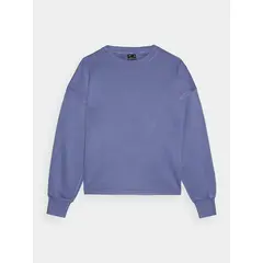 4F bluza bawełniana damska bez kaptura F1342 niebieska, Kolor: niebieski, Rozmiar: XL, 2 zdjęcie