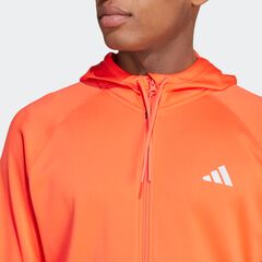 ADIDAS bluza dresowa męska na zamek z kapturem IW8397 czerwona, Kolor: czerwony, Waga: 0.3, Rozmiar: S, 3 zdjęcie