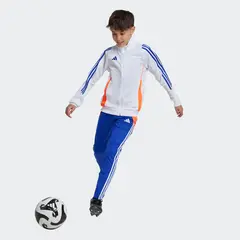 ADIDAS spodnie dresowe młodzieżowe rurki treningowe TIRO JE1989 niebieskie, Kolor: niebieski, Waga: 0.25, Rozmiar: 140, 6 zdjęcie