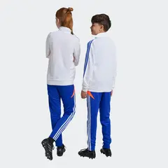 ADIDAS spodnie dresowe młodzieżowe rurki treningowe TIRO JE1989 niebieskie, Kolor: niebieski, Waga: 0.25, Rozmiar: 140, 3 zdjęcie