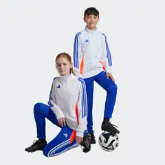 ADIDAS spodnie dresowe młodzieżowe rurki treningowe TIRO JE1989 niebieskie, Kolor: niebieski, Waga: 0.25, Rozmiar: 140, 2 zdjęcie