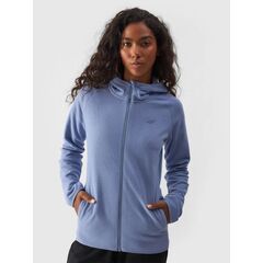 4F bluza polarowa damska F291 niebieska, Kolor: niebieski, Rozmiar: XS