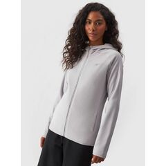 4F bluza polarowa damska F291 szara, Kolor: szary, Rozmiar: XS