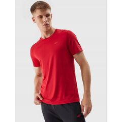 4F koszulka treningowa męska t-shirt FNK M598 czerwona, Kolor: czerwony, Rozmiar: XXL