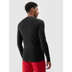 4F koszulka z długim rękawem longsleeve męska FNK M183 czarna, Kolor: czarny, Rozmiar: XL, 3 zdjęcie