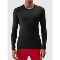 4F koszulka z długim rękawem longsleeve męska FNK M183 czarna, Kolor: czarny, Rozmiar: XXL, 4 zdjęcie