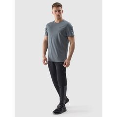 4F koszulka treningowa męska t-shirt FNK M598 szara, Kolor: szary, Rozmiar: M