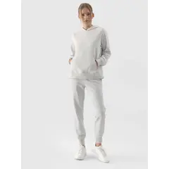 4F bluza dresowa damska z kapturem F1468 szara, Kolor: szary, Rozmiar: XXL, 3 zdjęcie
