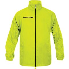 GIVOVA kurtka przeciwdeszczowa ortalion sportowy BASICO żółty, Kolor: żółty, Rozmiar: 2XL