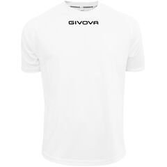 GIVOVA koszulka sportowa męska t-shirt treningowy MAC01 biała, Kolor: biały, Rozmiar: 2XL