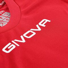 GIVOVA koszulka sportowa męska t-shirt treningowy MAC01 czerwona, Kolor: czerwony, Rozmiar: XL, 3 zdjęcie