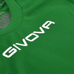 GIVOVA koszulka sportowa męska t-shirt treningowy MAC01 zielona, Kolor: zielony, Rozmiar: 2XL, 3 zdjęcie