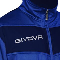 GIVOVA dres sportowy męski komplet bluza i spodnie TR018 czarny/zielony, Kolor: niebieski, Rozmiar: M, 3 zdjęcie