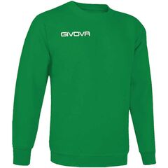 GIVOVA bluza męska polarowa sportowa G/COLLO MA019 zielona, Kolor: zielony, Rozmiar: S