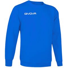 GIVOVA bluza męska polarowa sportowa G/COLLO MA019 niebieska, Kolor: niebieski, Rozmiar: M