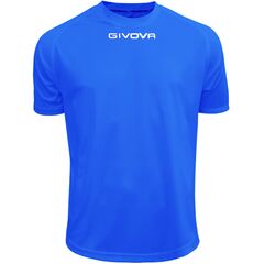 GIVOVA koszulka sportowa męska t-shirt treningowy MAC01 niebieska, Kolor: niebieski, Rozmiar: S