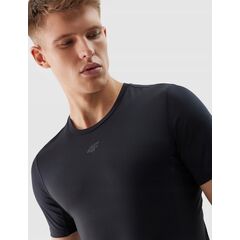 4F koszulka treningowa męska t-shirt FNK M600 czarny, Kolor: czarny, Rozmiar: XL, 2 zdjęcie