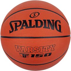 SPALDING piłka do koszykówki treningowa VARSITY TF-150 LOGO FIBA, Kolor: pomarańczowy, Rozmiar: 7