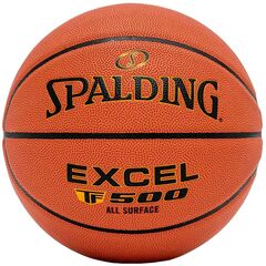 SPALDING piłka do koszykówki EXCEL TF-500 pomarańczowa, Kolor: pomarańczowy, Rozmiar: 7
