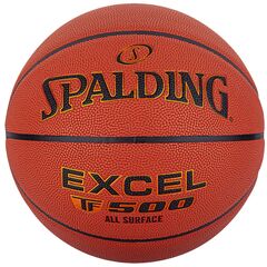 SPALDING piłka do koszykówki EXCEL TF-500 pomarańczowa, Kolor: pomarańczowy, Rozmiar: 5