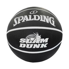 SPALDING piłka do koszykówki SLUM DUNK, Kolor: czarny, Rozmiar: 7