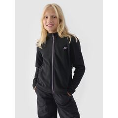 4F bluza polarowa dla dziewczynki F261 czarna, Kolor: czarny, Rozmiar: 146