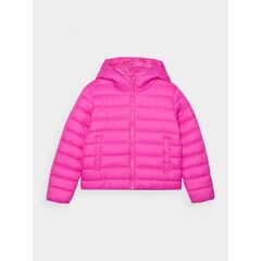4F kurtka puchowa dziecięca dla dziewczynek 4FJWAW24TDJAF449 różowa, Kolor: Fuksja, Rozmiar: 158, 5 zdjęcie