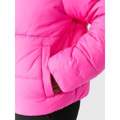 4F kurtka puchowa dziecięca dla dziewczynek 4FJWAW24TDJAF452 różowa, Kolor: Fuksja, Rozmiar: 164, 4 zdjęcie