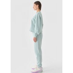 4F bluza dresowa damska bawełniana 4FWAW24TSWSF1305 zielona, Kolor: zielony, Rozmiar: XL, 3 zdjęcie