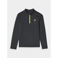 4F bielizna polarowa chłopięca góra 4FJWAW24UBRUM064 czarna, Kolor: czarny, Rozmiar: 158/164, 4 zdjęcie