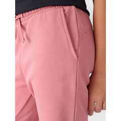 4F JUNIOR Spodnie dresowe dziewczęce F0829 różowe, Kolor: różowy, Rozmiar: 140, 3 zdjęcie