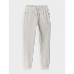 4F JUNIOR Spodnie dresowe dziewczęce F0829 szare, Kolor: szary, Rozmiar: 128, 4 zdjęcie