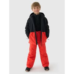 4F kurtka techniczna narciarska chłopięca 4FJWAW24TTJAM533 czerwona, Kolor: czerwony, Rozmiar: 146, 3 zdjęcie