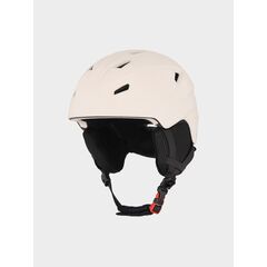 4F kask narciarski in-Mould z wentylacją U089 biały, Kolor: biały, Rozmiar: 52-56
