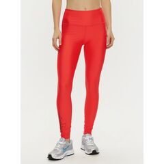 UNDER ARMOUR legginsy treningowe damskie Slim Fit czerwone, Kolor: czerwony, Rozmiar: L