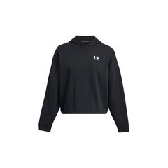 UNDER ARMOUR bluza damska z kapturem Rival Terry OS czarna, Kolor: czarny, Rozmiar: S
